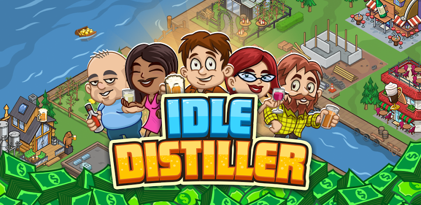 Idle Distiller Tycoon: Factory