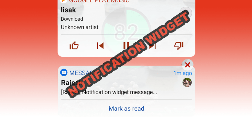 Notification Widget