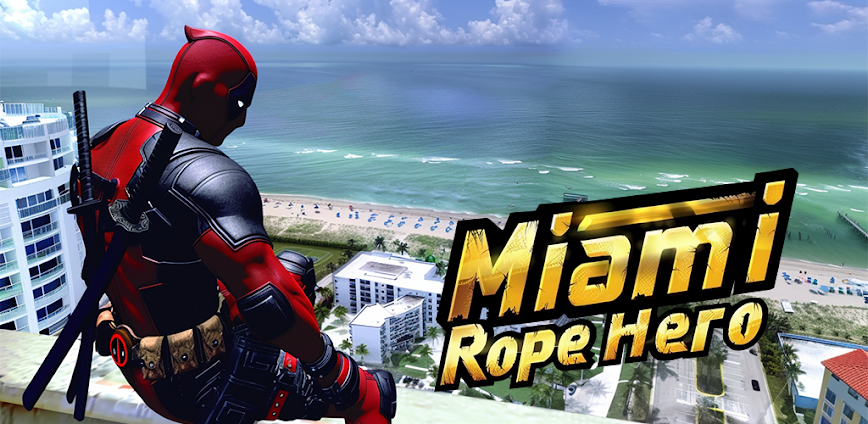 Miami Rope Hero Spider