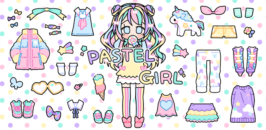 Pastel Girl: Dress Up