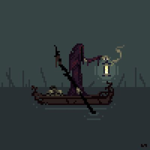 Ferryman from Hades Roguelike