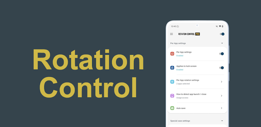 Rotation Control Pro